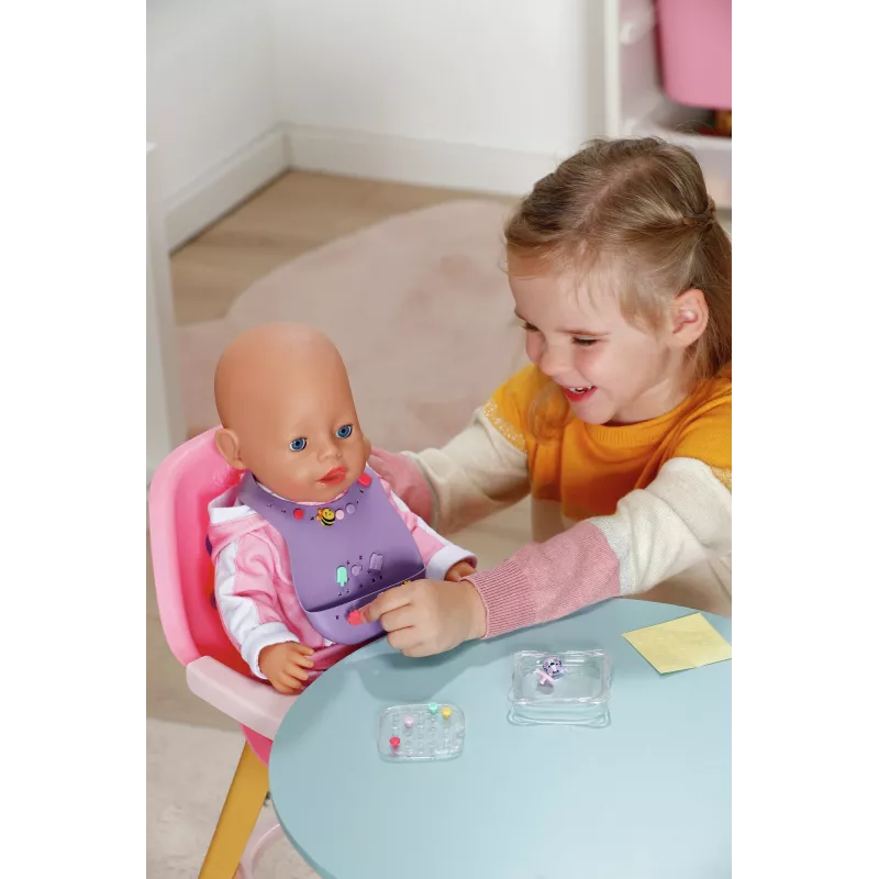 BABY born Bib Pinplay poppenslabbetje