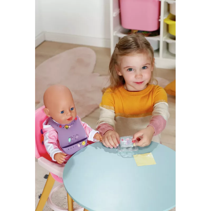 BABY born Bib Pinplay poppenslabbetje
