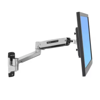 ERGOTRON Lx zit-sta wandsteun LCD-arm (gepolijst aluminium)