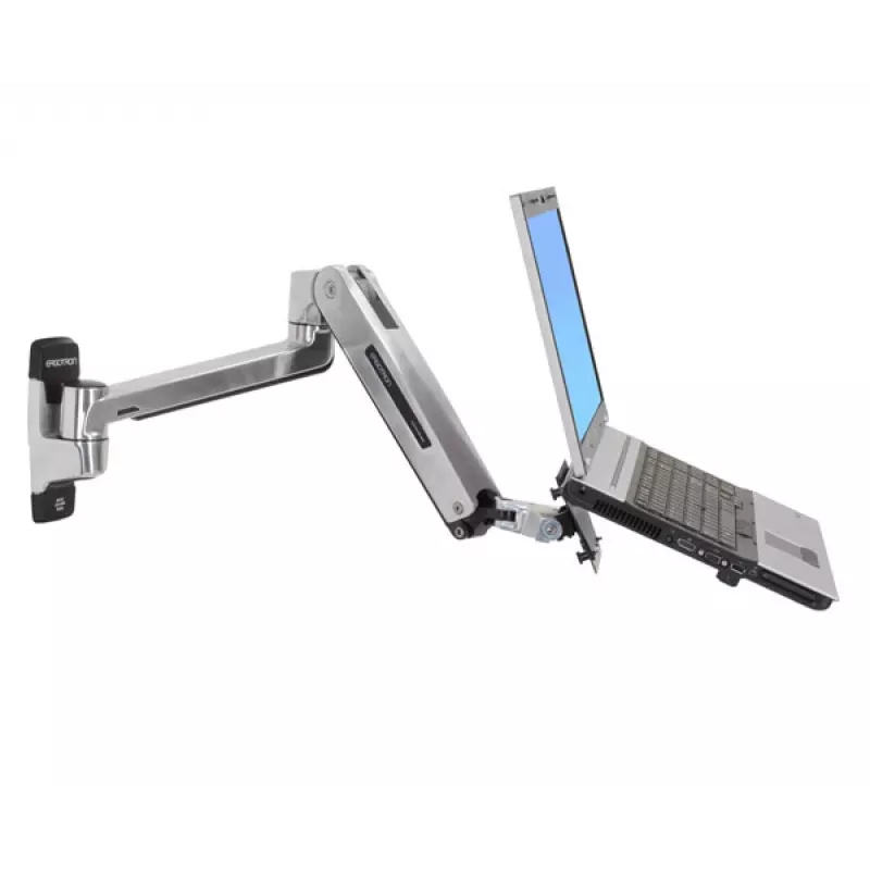 ERGOTRON Lx zit-sta wandsteun LCD-arm (gepolijst aluminium)