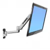 ERGOTRON Lx zit-sta wandsteun LCD-arm (gepolijst aluminium)