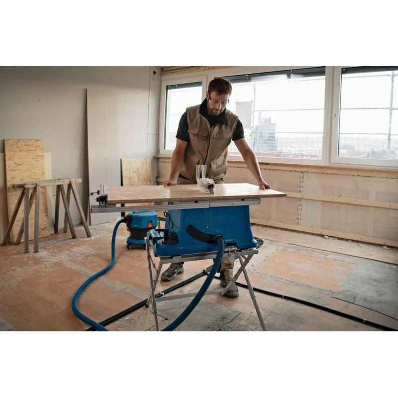 Bosch BITURBO GTS 18V-216 Professional accu-tafelzaag, 18 V, zaagblad 216 mm, solo (zonder accu en lader), blauw
