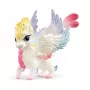 Schleich BAYALA regenboog-babydraak figuur vanaf 5 jaar, beige blauw groen, eenhoorn/pegasus-thema