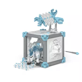 schleich ELDRADOR CREATURES BattleCave Snow Slasher, actie/avontuur, monsters en draken, ijswereld, BattleCave, 7 jaar, meerkleurig