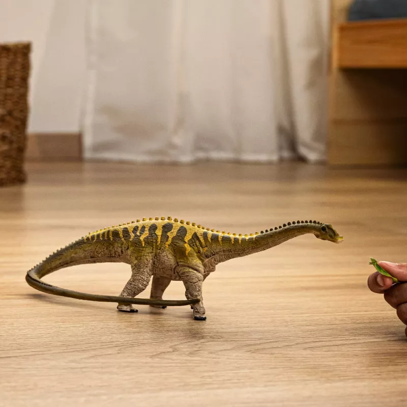 schleich dinosauriër Diplodocus, 4 jaar, verovering van de aarde, dinosauriërs en vulkaan, meerkleurig
