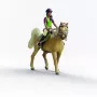 schleich HORSE CLUB Sarah & Mystery, 5 jaar, paarden, veelkleurig