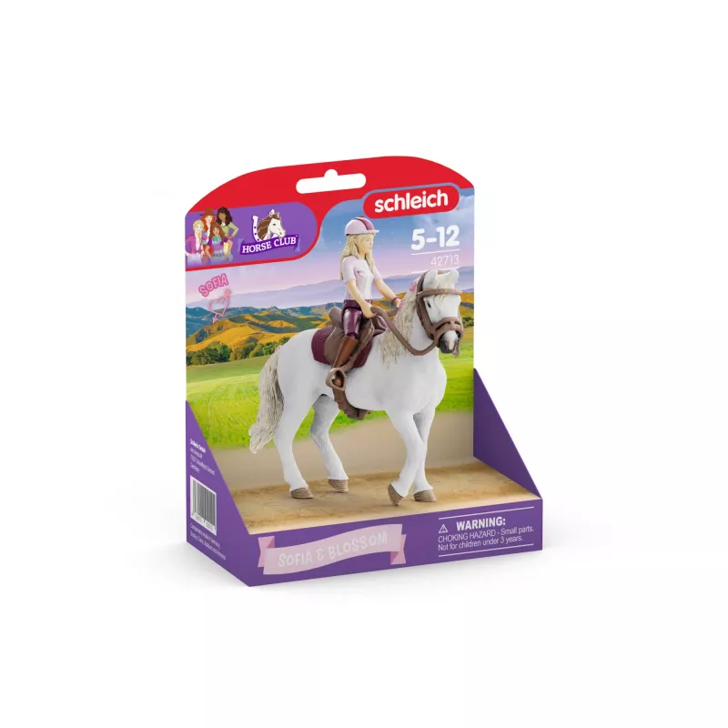 Figuur schleich HORSE CLUB Sofia & Blossom veelkleurig 42713