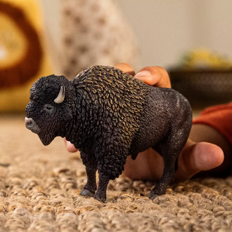 schleich WILD LIFE bizon, 3 jaar, safari, wilde dieren / avonturenspeelgoed, veelkleurig