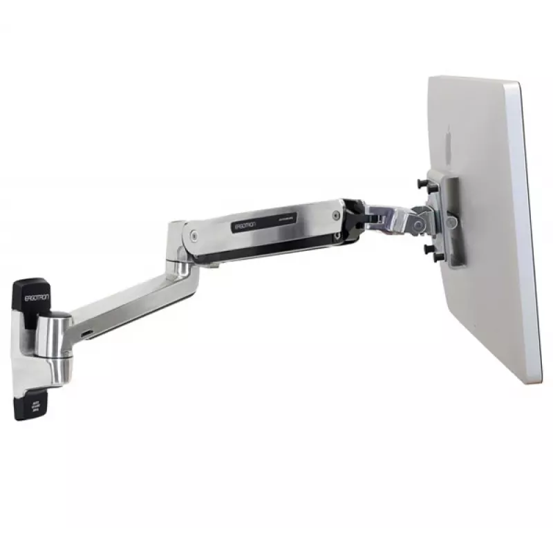 ERGOTRON Lx HD zit-sta wandsteun LCD-arm (gepolijst aluminium)
