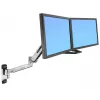 ERGOTRON Lx HD zit-sta wandsteun LCD-arm (gepolijst aluminium)