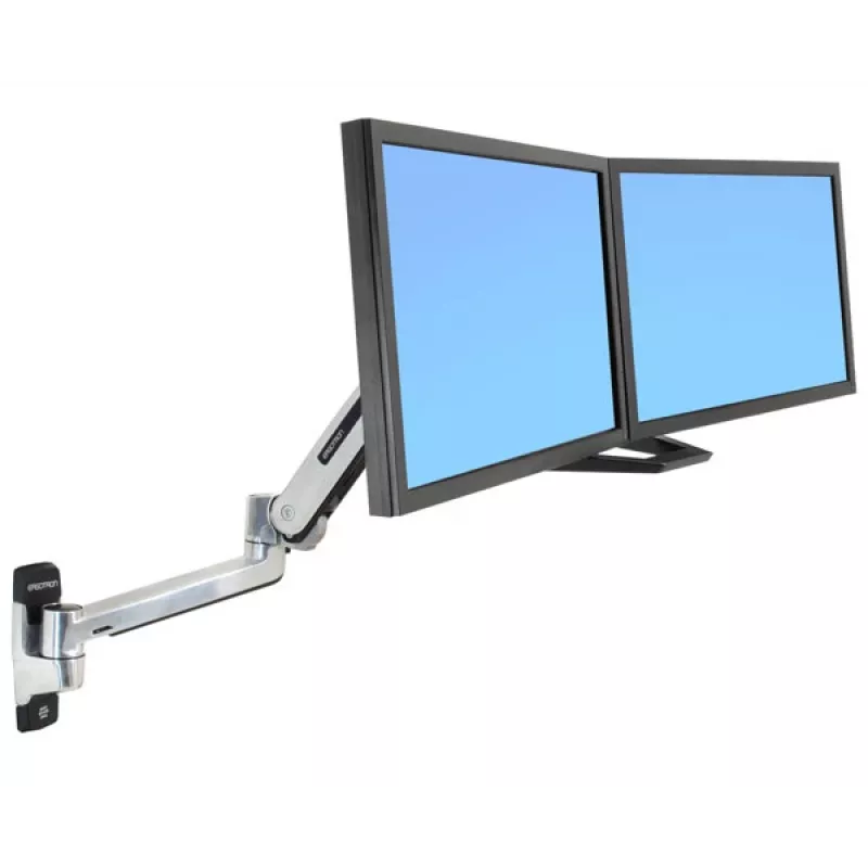 ERGOTRON Lx HD zit-sta wandsteun LCD-arm (gepolijst aluminium)