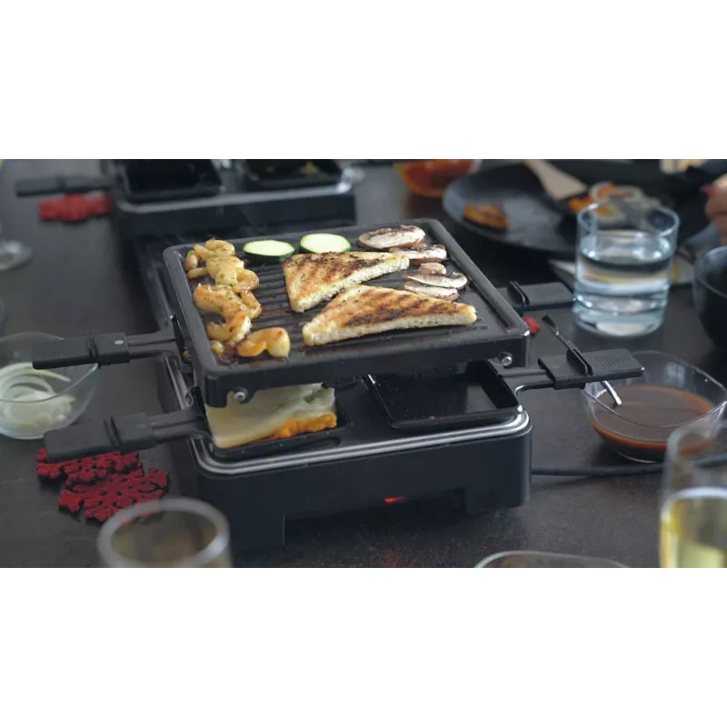 Unold 48755 raclettegrill 8 personen 1300 W zwart