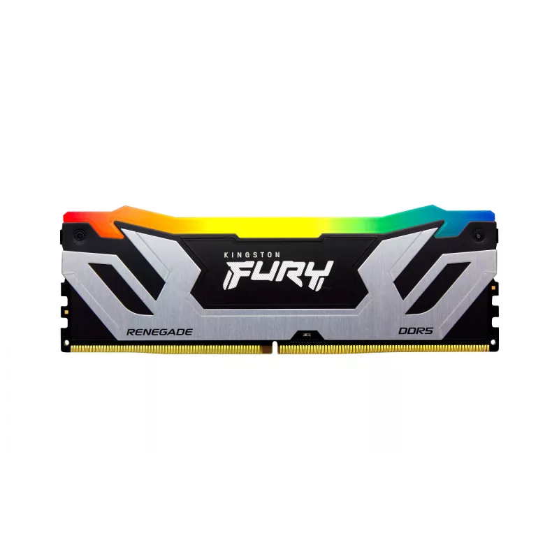 Kingston Technology FURY 24GB 8400MT/s DDR5 CL40 CUDIMM Renegade RGB Silver XMP