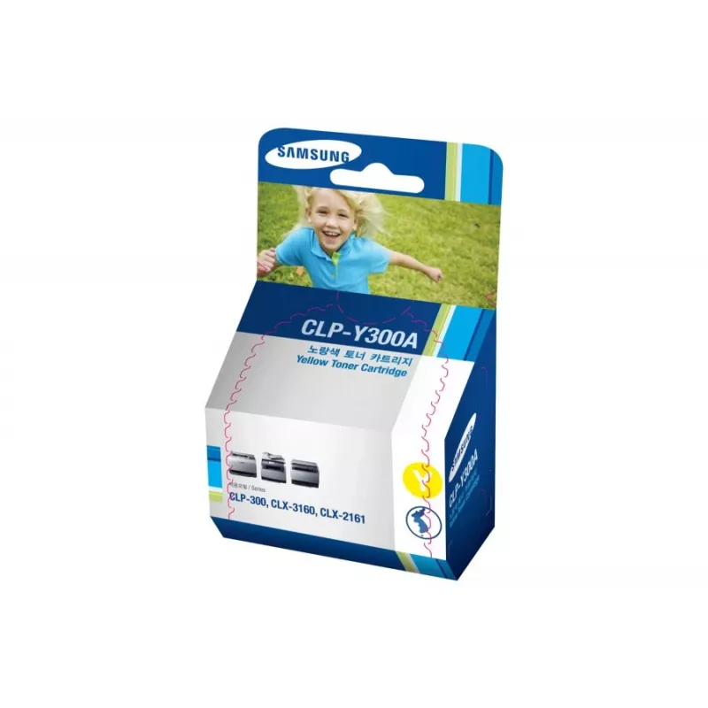 Samsung CLP-Y300A tonerpatroon 1 stuk origineel geel