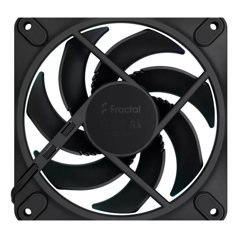FRACTAL DESIGN koelventilator Momentum 12 RGB 3-pack zwart