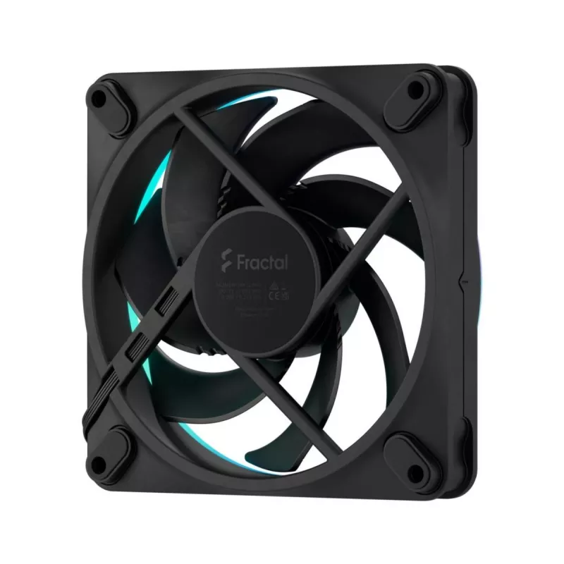 FRACTAL DESIGN koelventilator Momentum 12 RGB 3-pack zwart