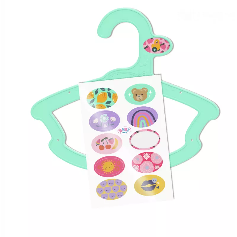 BABY born kledinghangers, 5-pack 43cm poppenkledinghangers