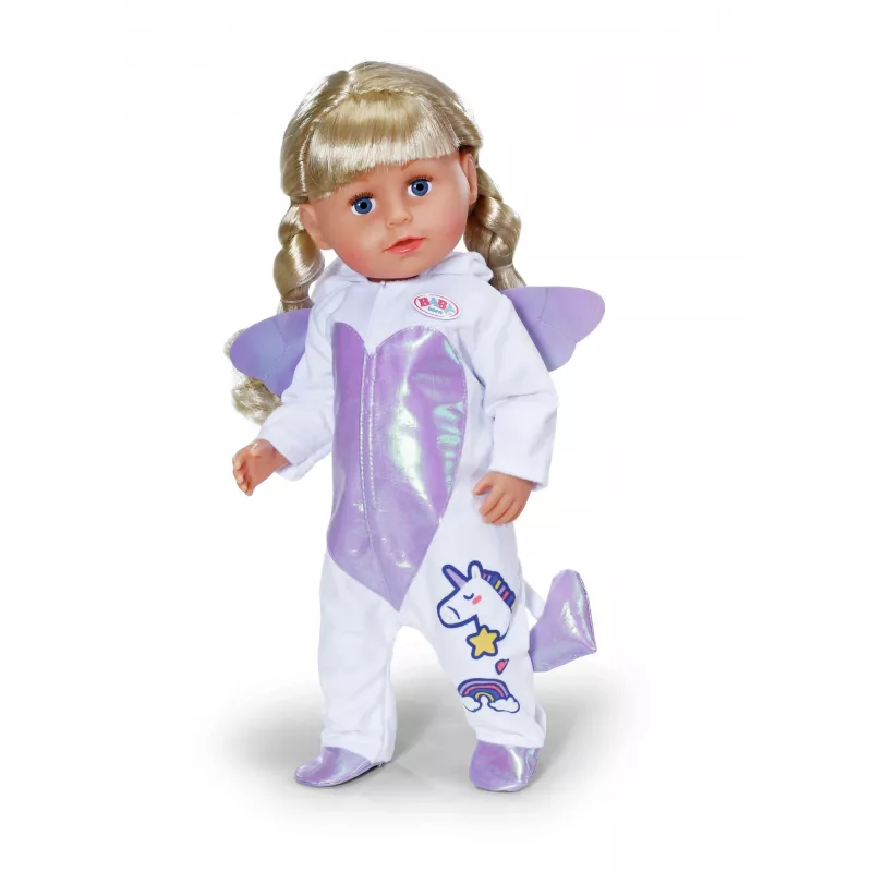 BABY born eenhoorn romper voor 43 cm pop