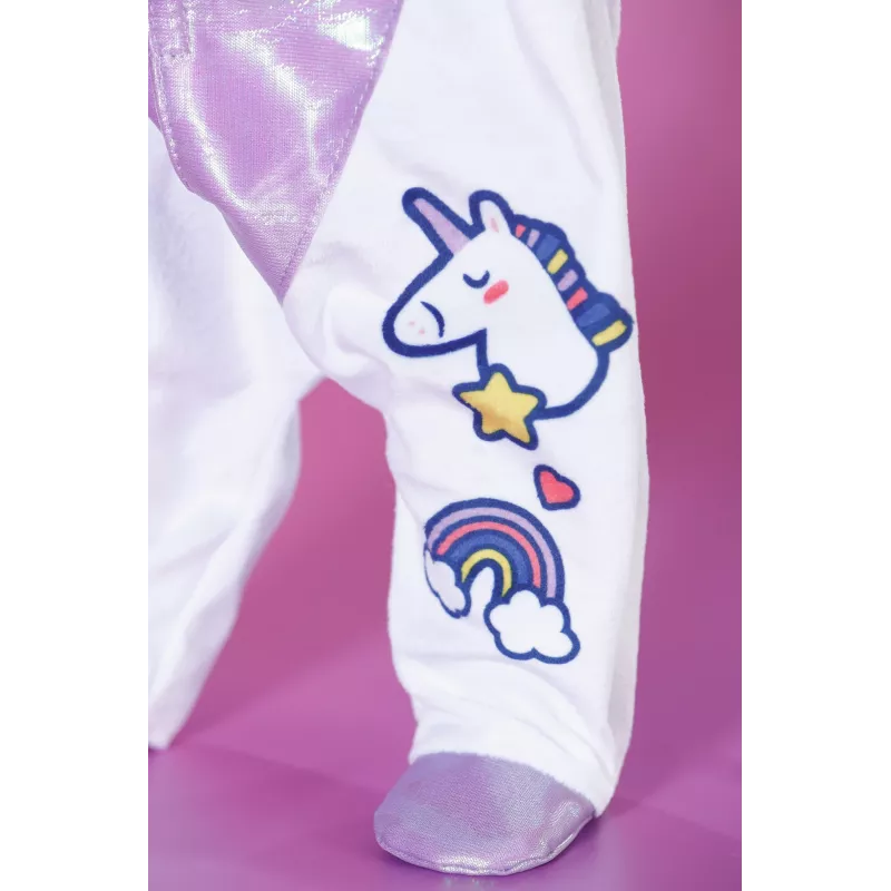 BABY born eenhoorn romper voor 43 cm pop