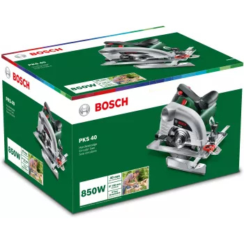 Bosch PKS 40 13 cm groen, zilver 5300 tpm 850 W