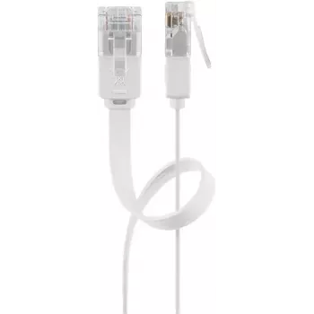 Netwerkkabel Goobay 93358 1m Cat5e U/UTP RJ-45 wit