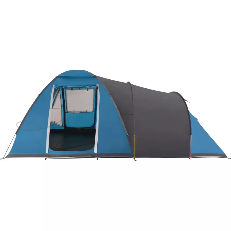 Koepeltent COLEMAN Waterfall 5 (model 2025) met tunnelverlenging, blauw/grijs