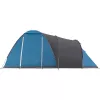 Koepeltent COLEMAN Waterfall 5 (model 2025) met tunnelverlenging, blauw/grijs