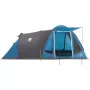 Koepeltent COLEMAN Waterfall 5 (model 2025) met tunnelverlenging, blauw/grijs