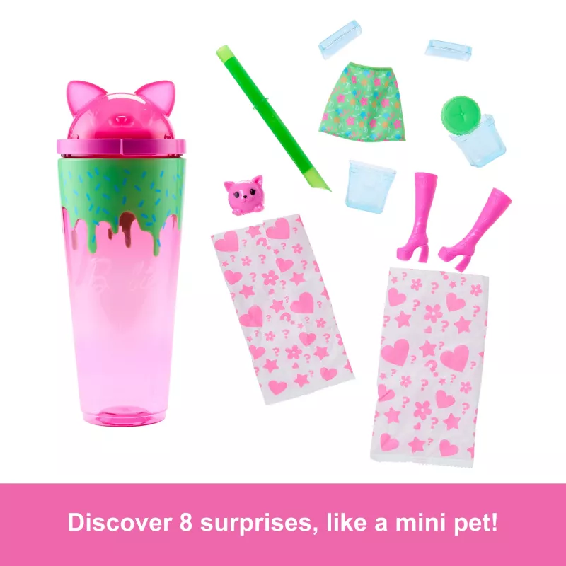 Mattel Barbie Pop! Reveal Shakes-serie Konijntje pop, JCN88