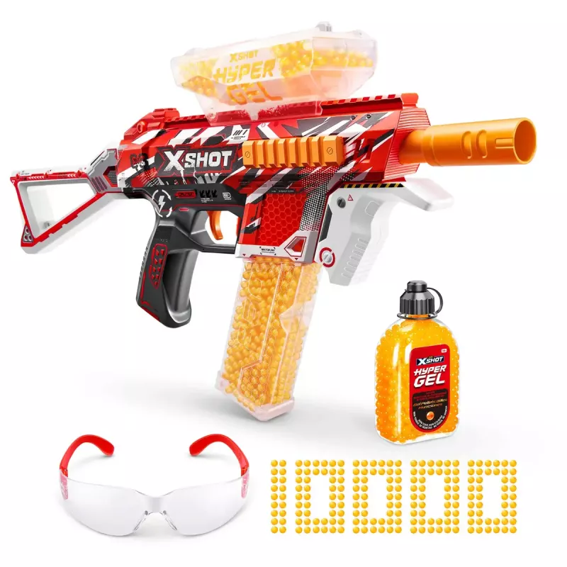 Zuru XSHOT Hyper Gel Trace Fire gelblaster, 36621