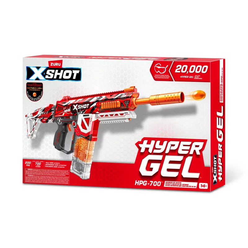 Zuru XSHOT Hyper Gel HPG-700 gelblaster, 3500 gelballetjes