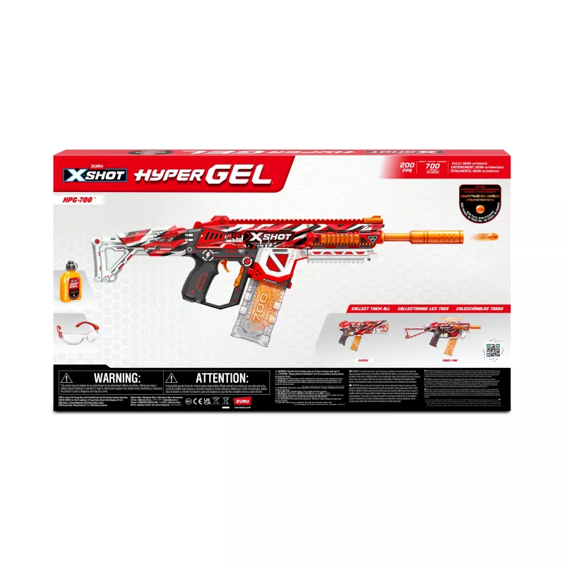 Zuru XSHOT Hyper Gel HPG-700 gelblaster, 3500 gelballetjes