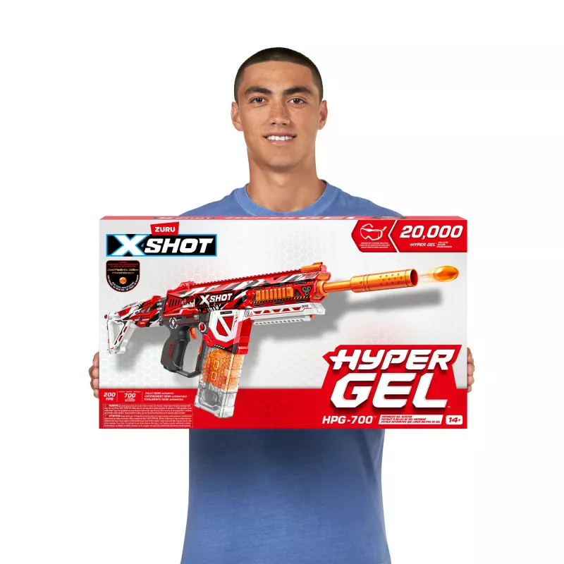 Zuru XSHOT Hyper Gel HPG-700 gelblaster, 3500 gelballetjes