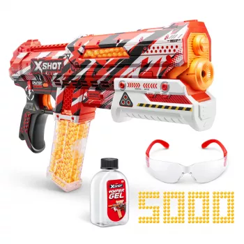 XSHOT Hyper Gel Clutch blaster (5.000 Hyper Gel-pellets) ZURU
