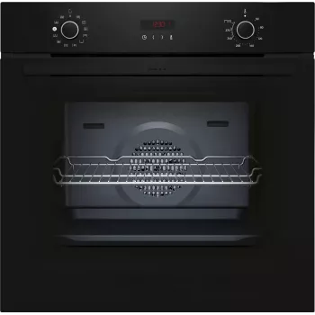 Inbouw-elektrische oven NEFF N 30 B2CVG6AK3 — 71 l, zwart, draaiknoppen, elektronische tijdschakelaar, A+