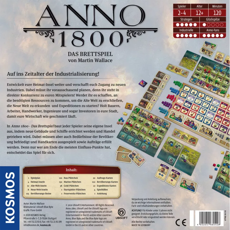 Kosmos Anno 1800 Bordspel Strategie