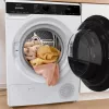Gorenje DPNA83W Wasdroger vrijstaand Frontlader 8 kg Zwart, Wit
