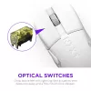 NZXT Lift Elite Draadloze Gaming-muis Wit