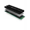 ICY BOX IB-M2HS-701 M.2 2280 SSD koelblok, passief, aluminium, PC/PS5, zwart
