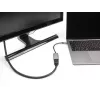 Delock 60020 videoadapter USB-C male naar HDMI female, 4K 60 Hz, HDR, HDCP, DP Alt Mode, 0,15 m, grijs/zwart
