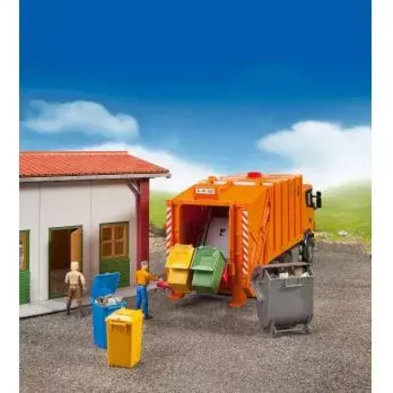 Afvalcontainer-set BRUDER 2607