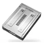 Cremax ICY Dock MB982IP-1S - opslag-inbouwadapter - 8,9 cm naar 6,4 cm (3.5 naar 6,40cm (2.5)) - Zilver (MB982IP-1S-1)