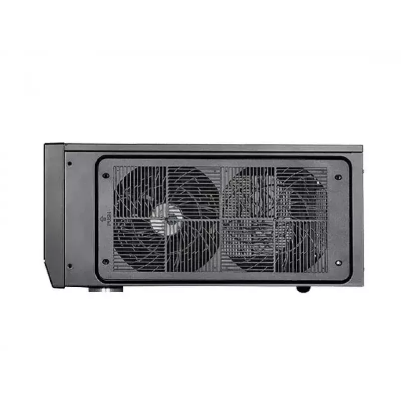 PC-behuizing Silverstone Grandia GD09 Desktop zwart