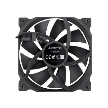 Chieftec ZF-1225PWM computerkoelsysteem computerbehuizing ventilator 12 cm Zwart 1 stuk