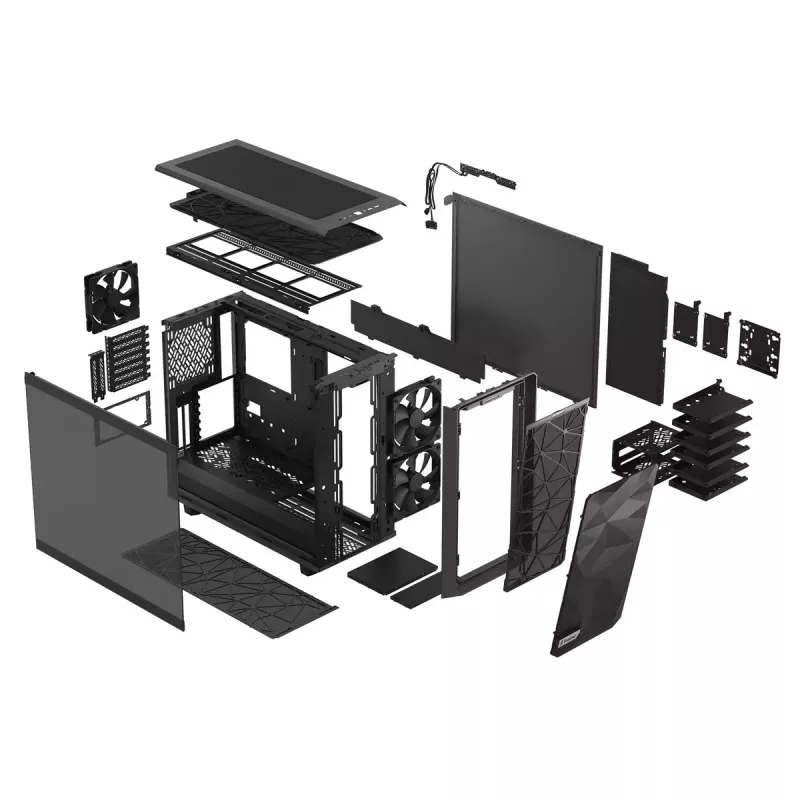 PC-behuizing Fractal Design Meshify 2 Tower grijs