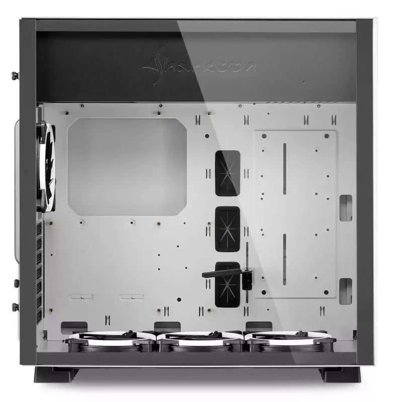 PC-behuizing Sharkoon Pure Steel RGB Midi Tower wit