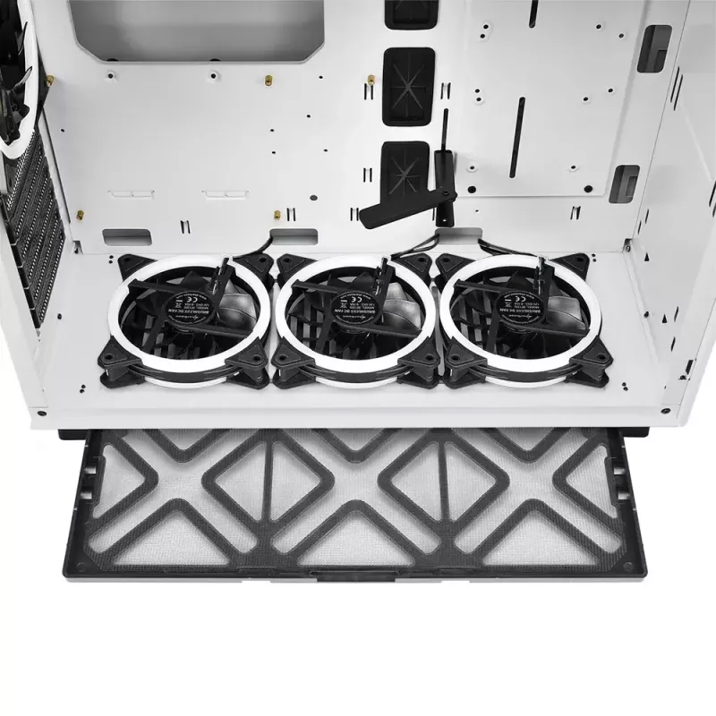PC-behuizing Sharkoon Pure Steel RGB Midi Tower wit
