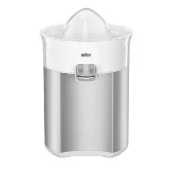 Braun CJ5050 WH elektrische citruspers 60 W metallic, wit