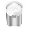 Braun CJ5050 WH elektrische citruspers 60 W metallic, wit