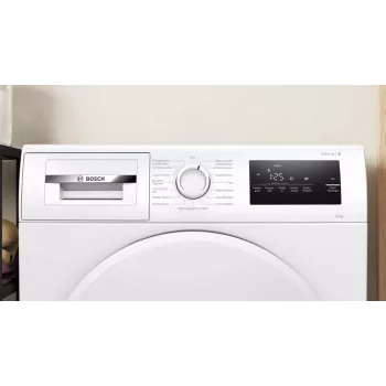 Bosch Serie 4 WTH83VV4 wasdroger vrijstaand frontlader 8 kg wit